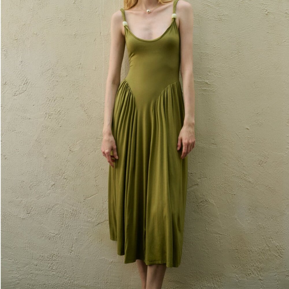 Anacosti Scoop Neck Sleeveless Dress